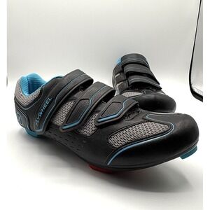 FLYWHEEL Indoor Cycling‎ Shoes Unisex Size EU 42/ US Men's 8.5/US Women's 10 Blk